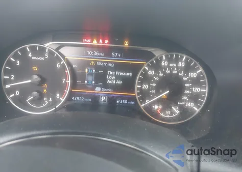 2022 Nissan Altima Sr Fwd z USA, uszkodzony, nr VIN 1N4BL4CV2NN406604